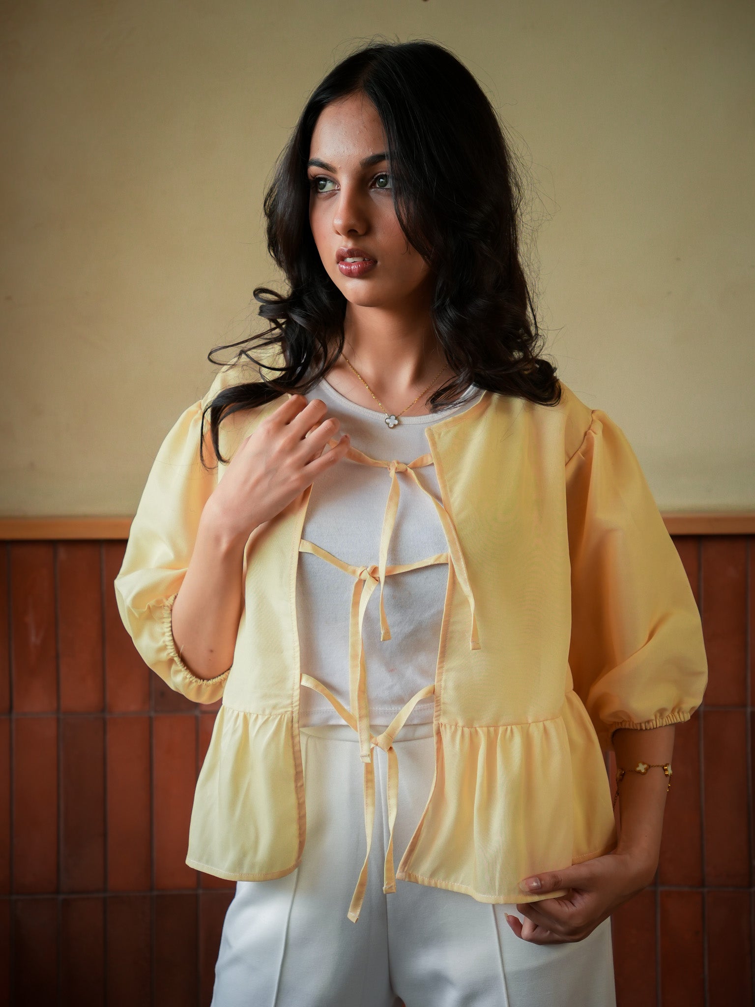 Premium Butter Yellow top